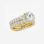 Genevieve - Intricate Bridal Set Engagement Ring