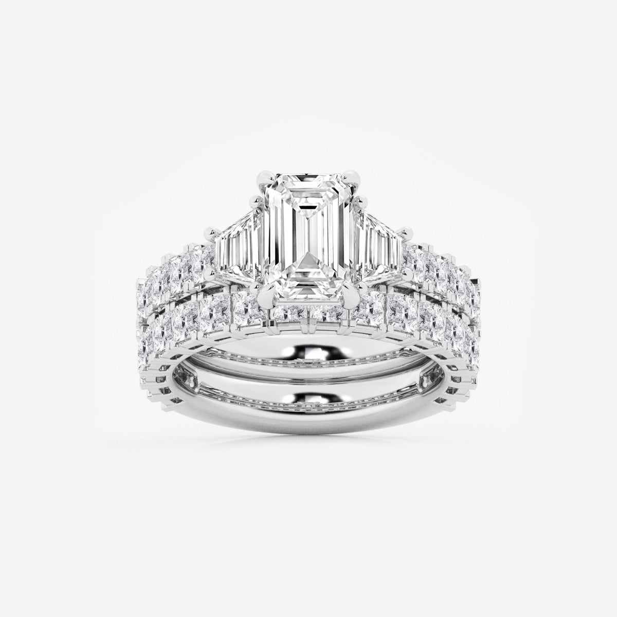 Genevieve - Intricate Bridal Set Engagement Ring