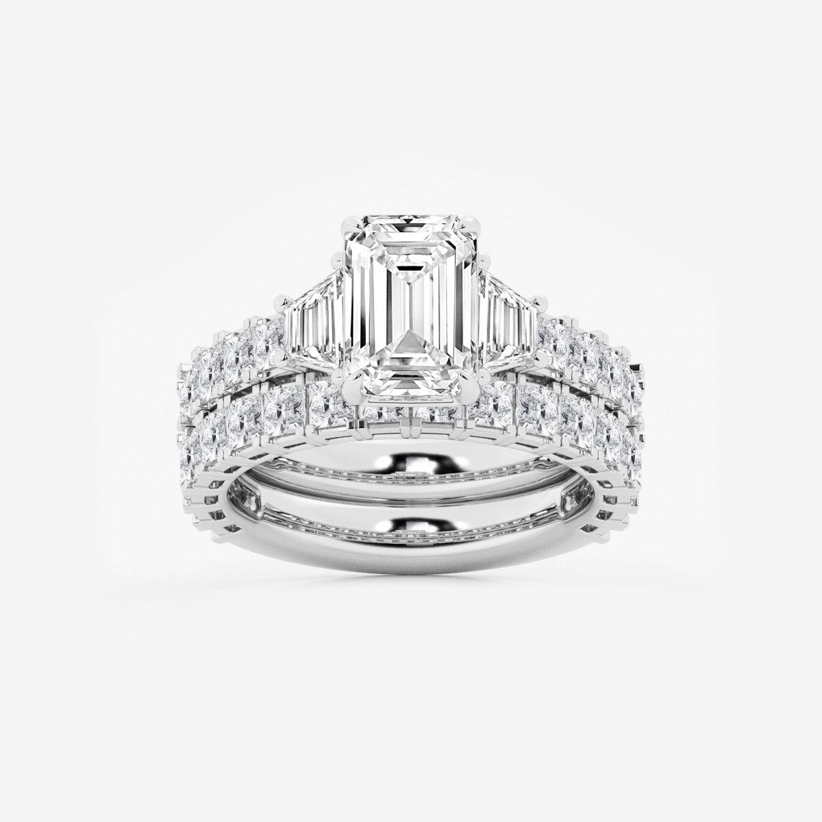 Genevieve - Intricate Bridal Set Engagement Ring