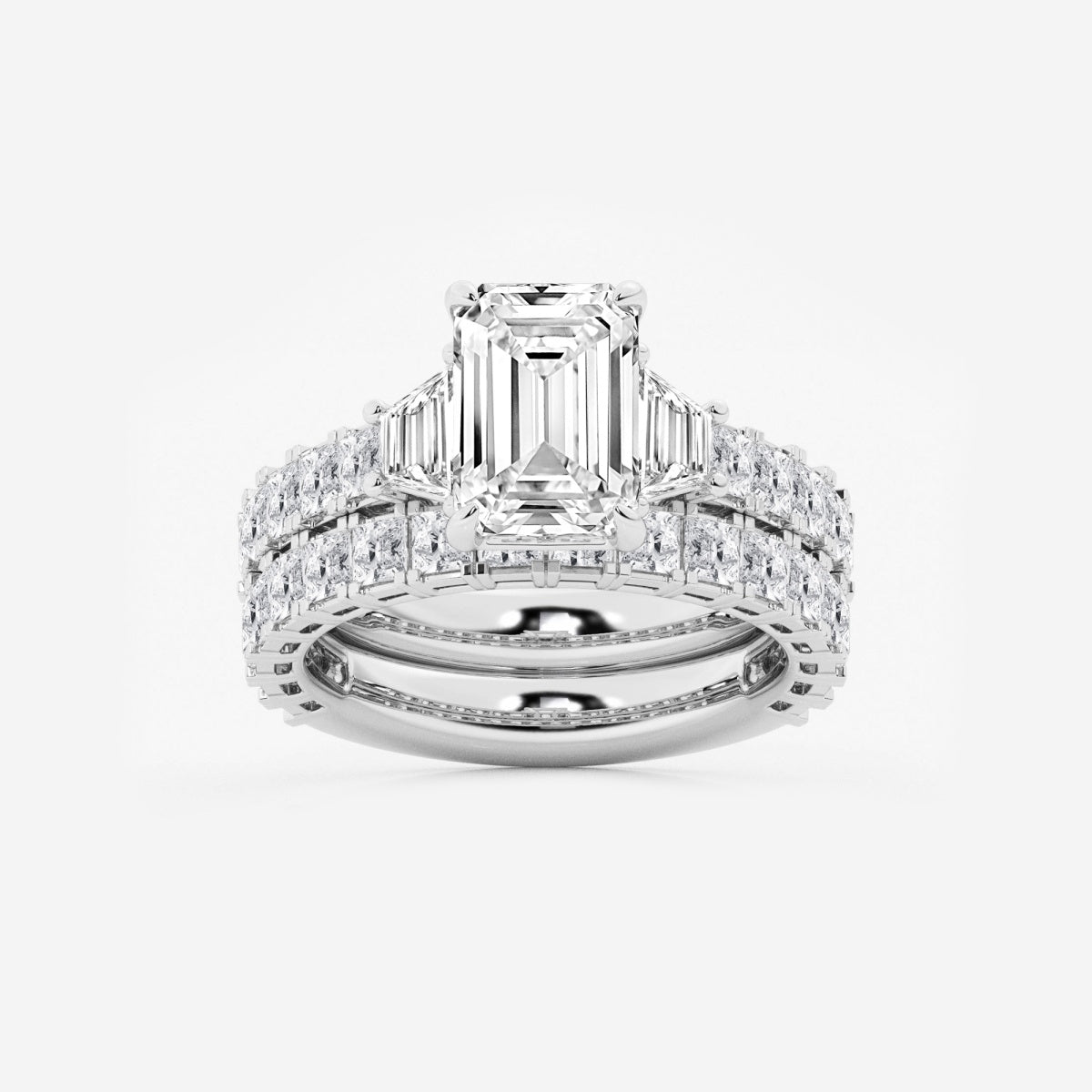 Genevieve - Intricate Bridal Set Engagement Ring