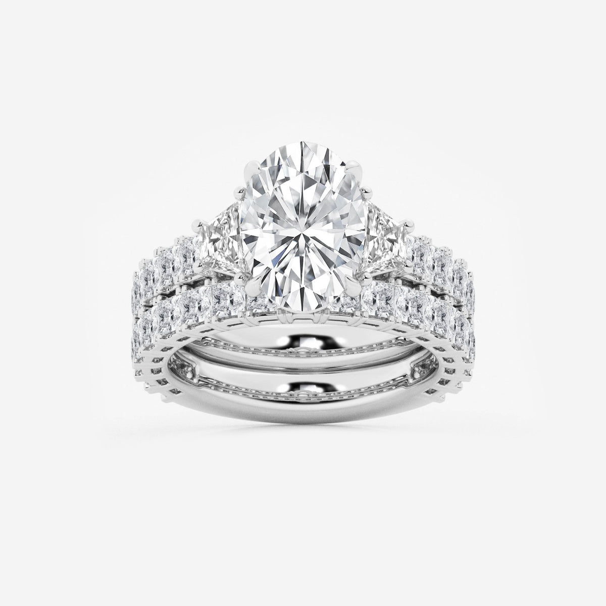 Genevieve - Intricate Bridal Set Engagement Ring