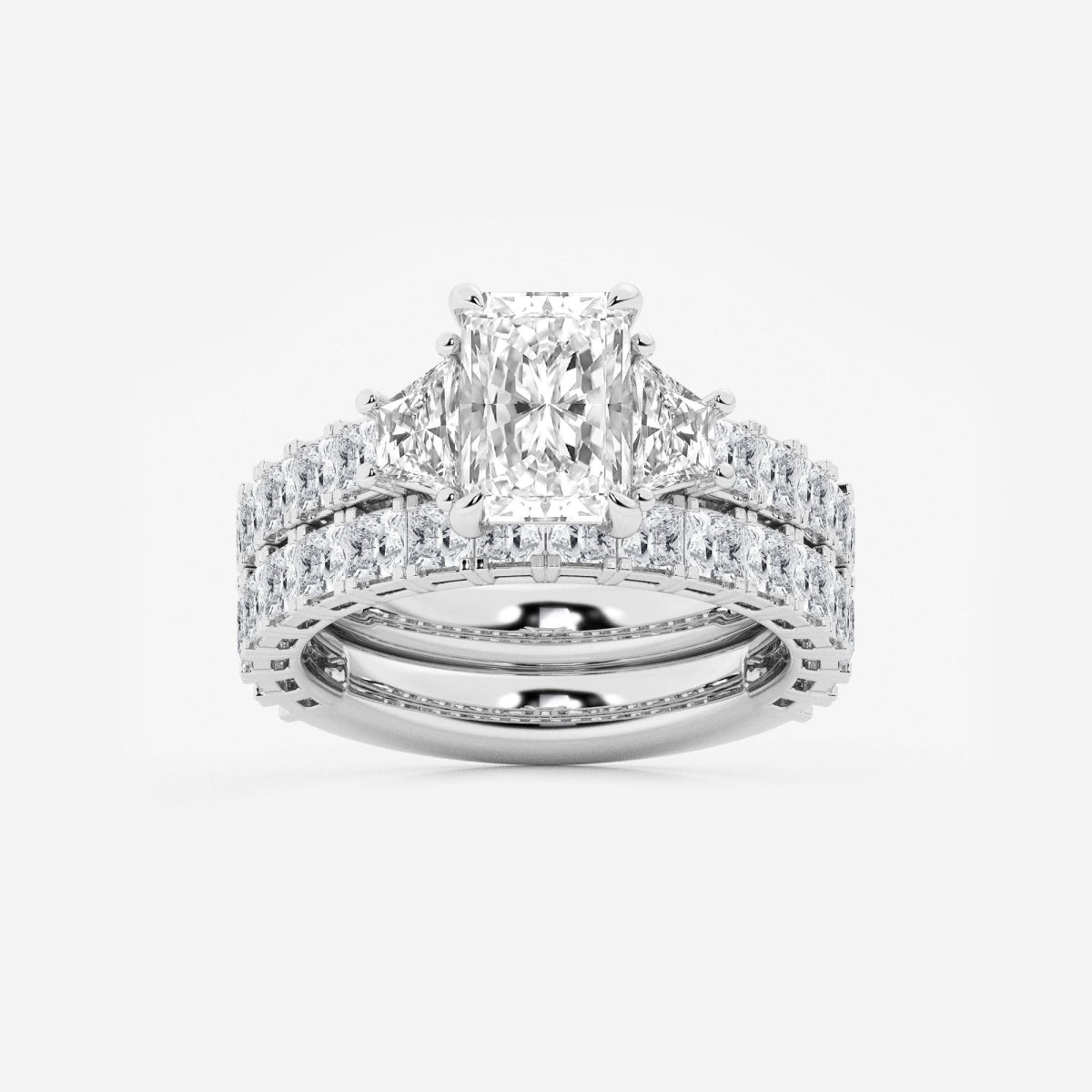 Genevieve - Intricate Bridal Set Engagement Ring