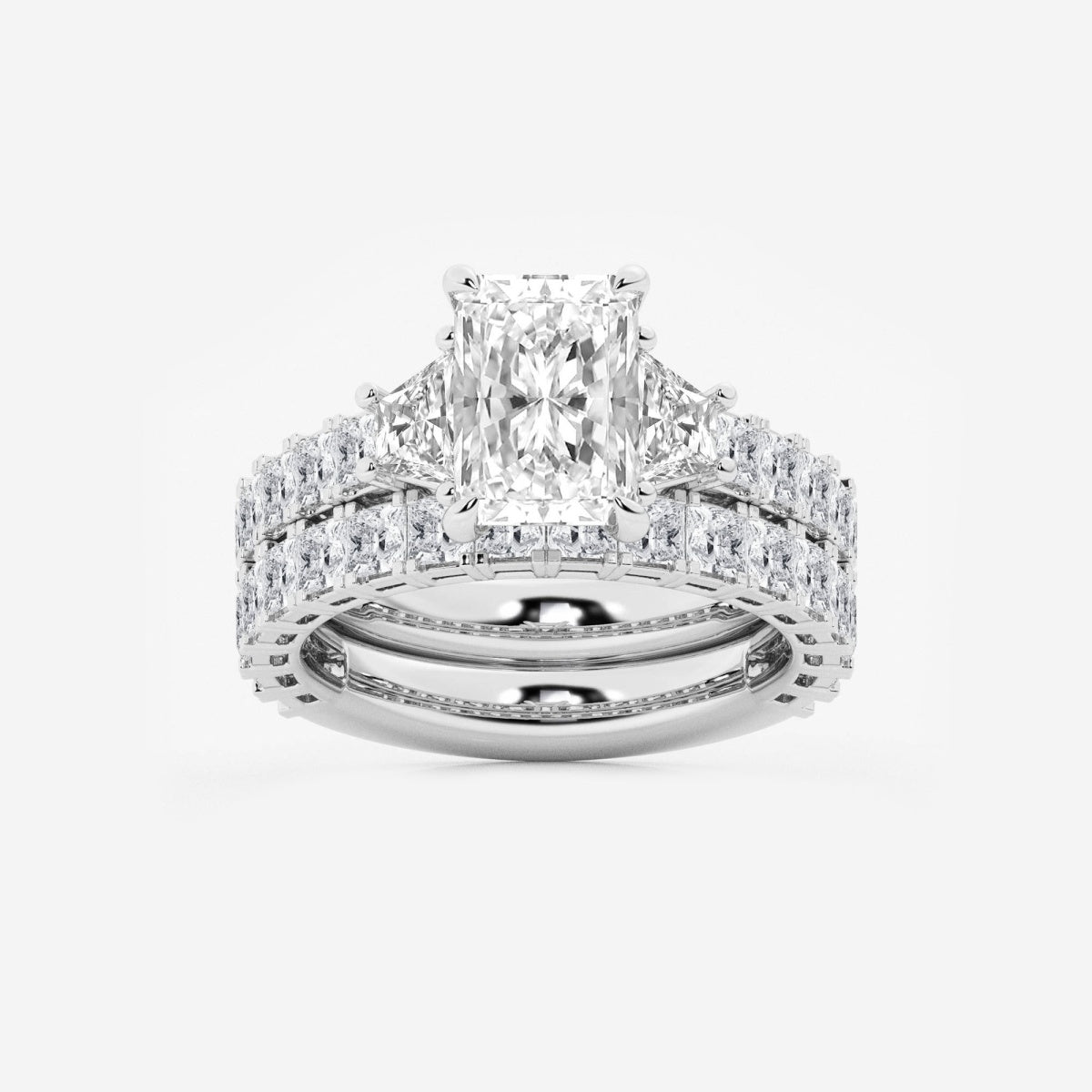 Genevieve - Intricate Bridal Set Engagement Ring