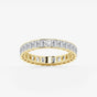 Harper - Half Bezel Sophistication Wedding Ring