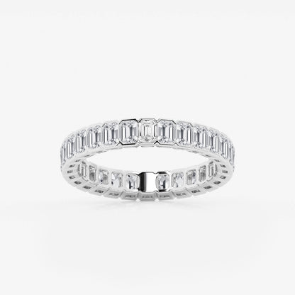 Harper - Half Bezel Sophistication Wedding Ring