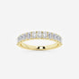 Harper - Radiant Emerald Band Wedding Ring