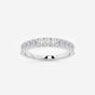 Harper - Radiant Emerald Band Wedding Ring