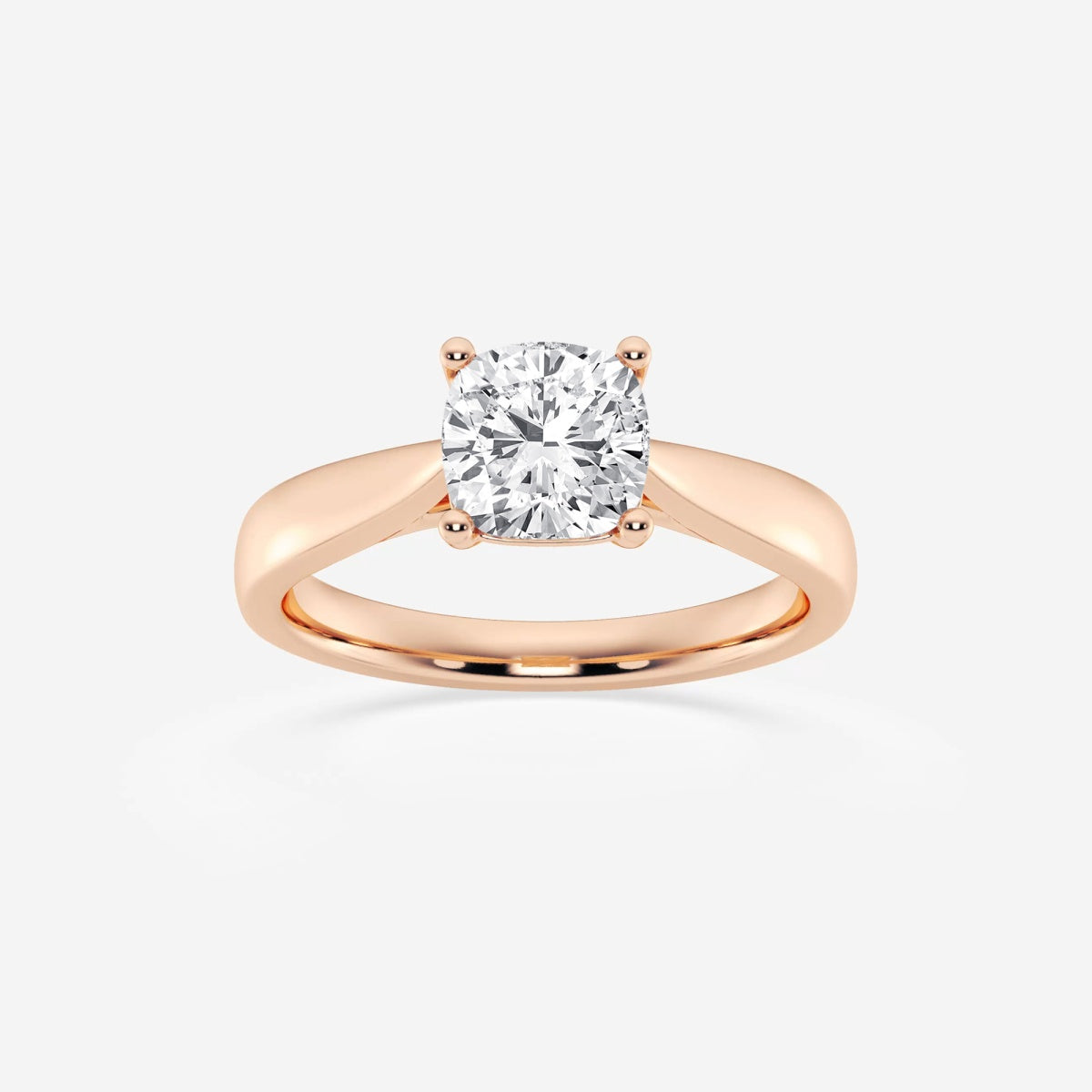 Harper - Trellis Solitaire Engagement Ring