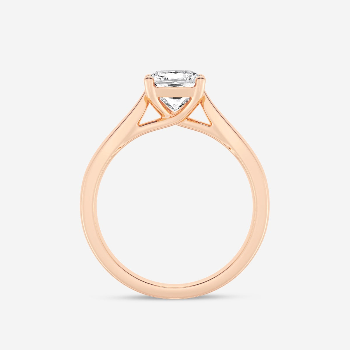 Harper - Trellis Solitaire Engagement Ring