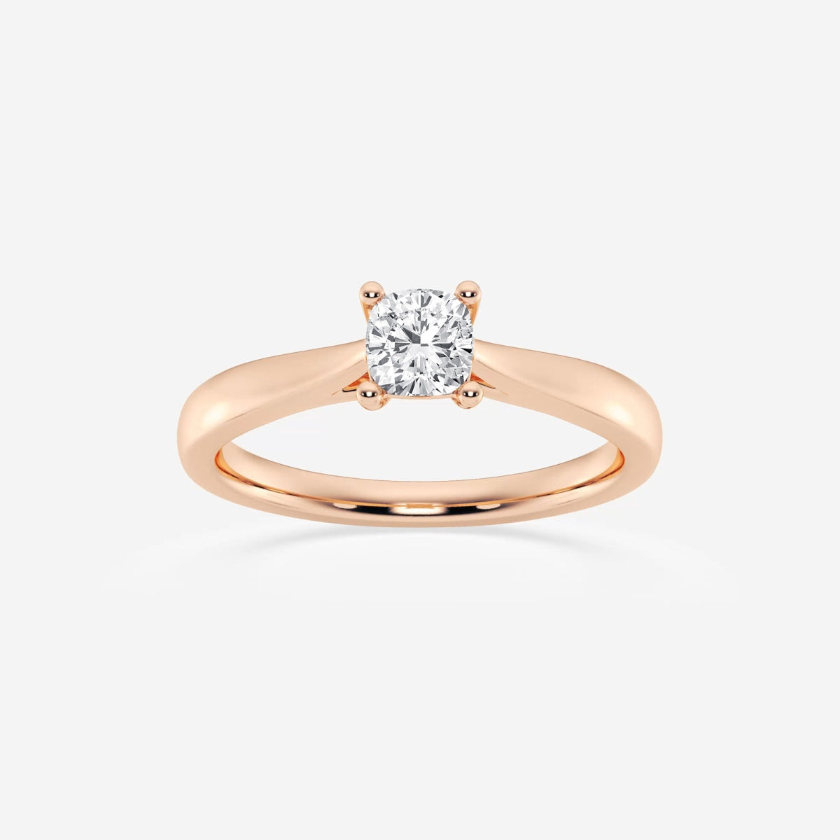 Harper - Trellis Solitaire Engagement Ring