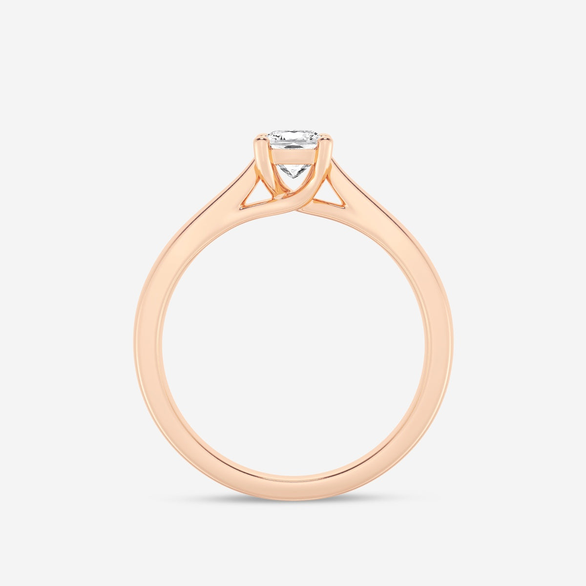 Harper - Trellis Solitaire Engagement Ring