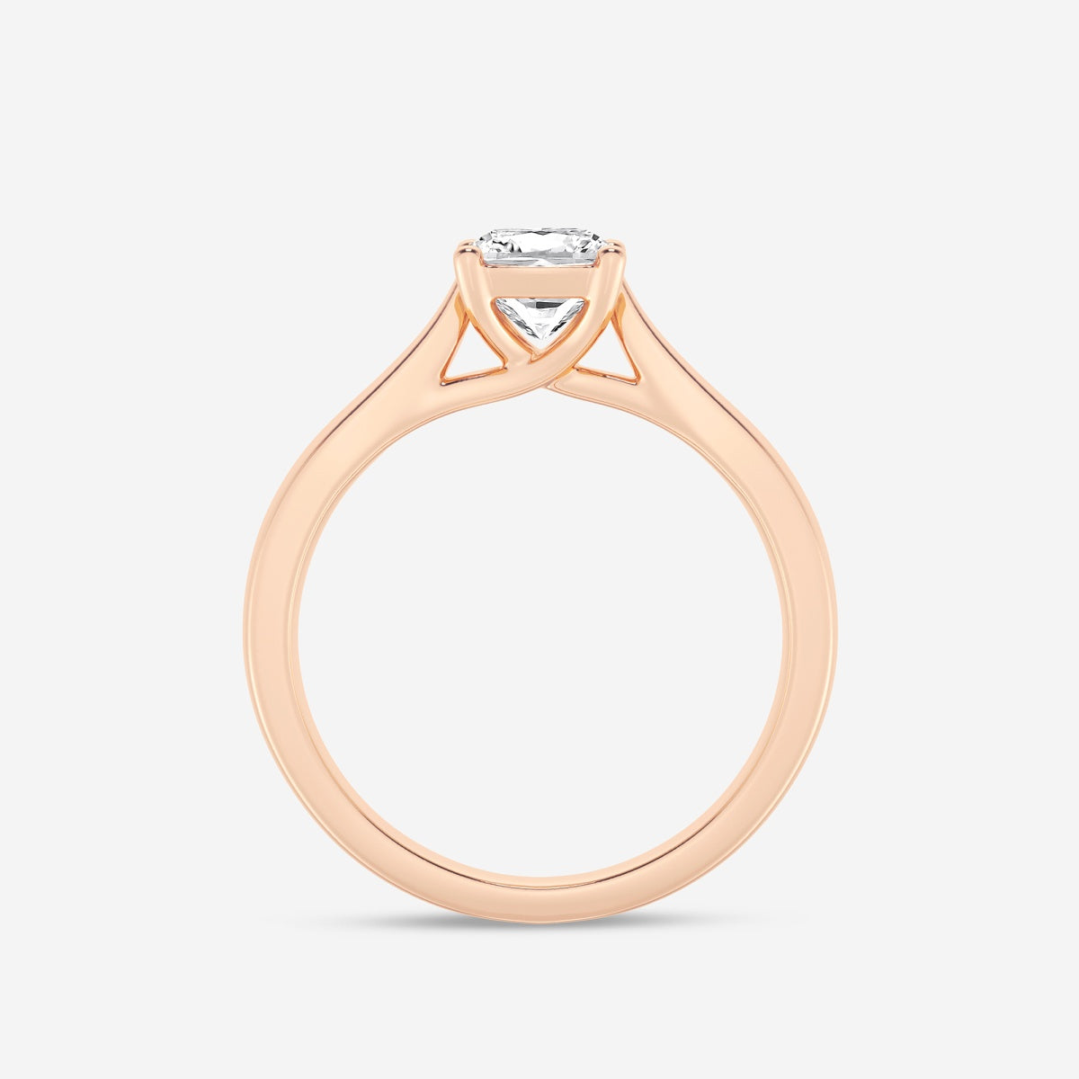 Harper - Trellis Solitaire Engagement Ring