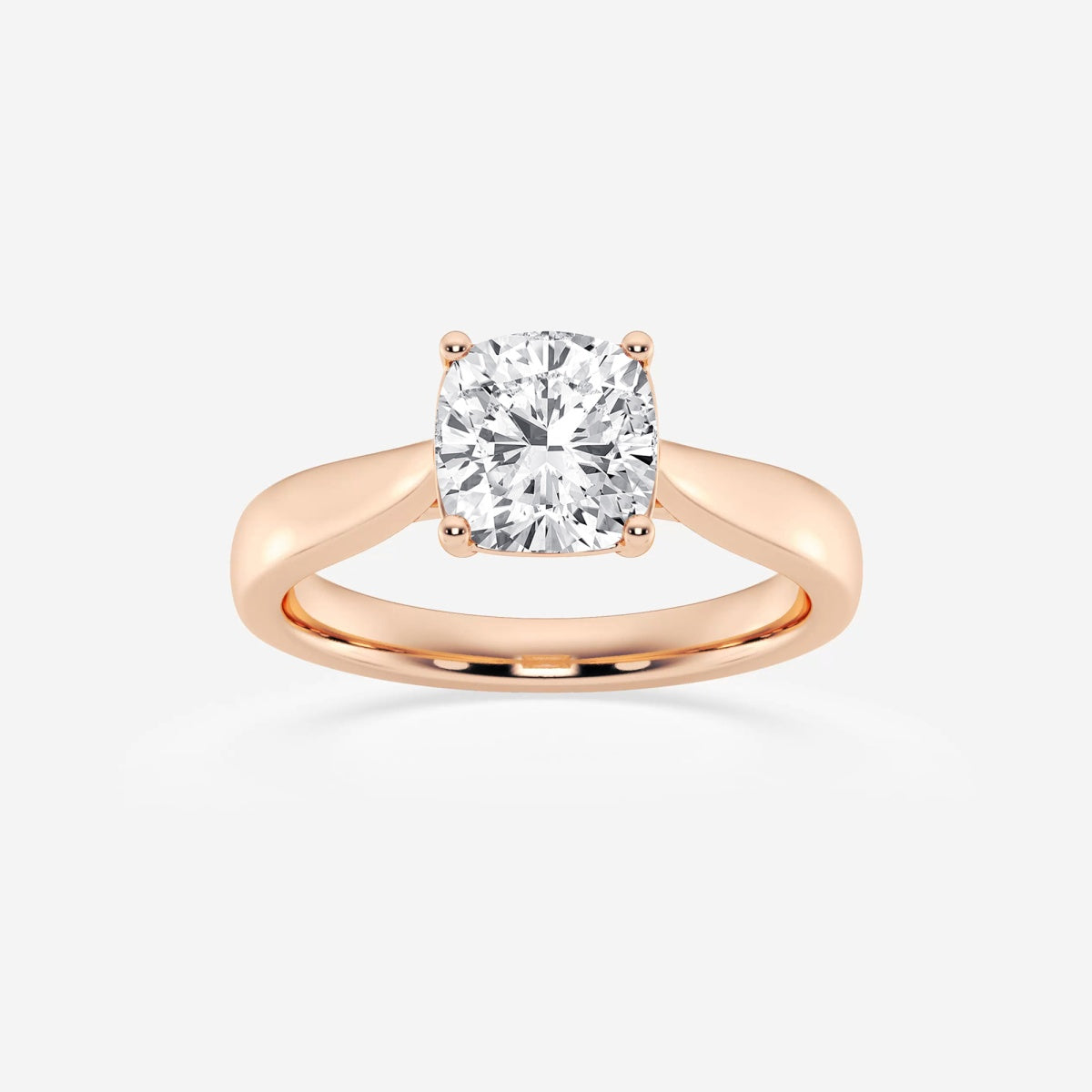 Harper - Trellis Solitaire Engagement Ring