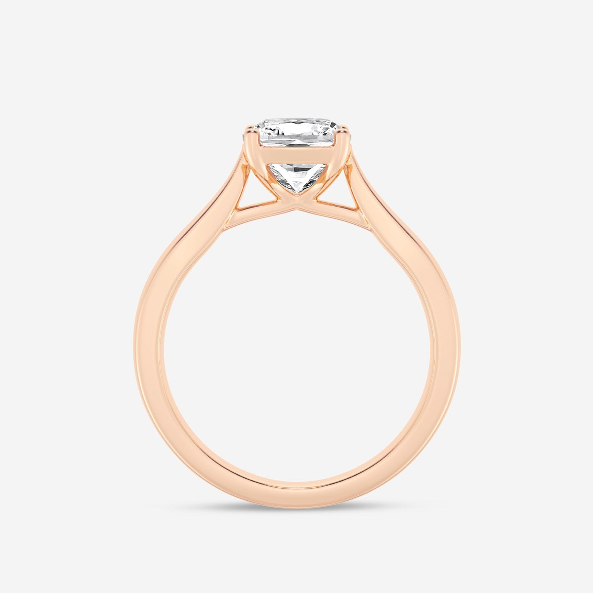 Harper - Trellis Solitaire Engagement Ring