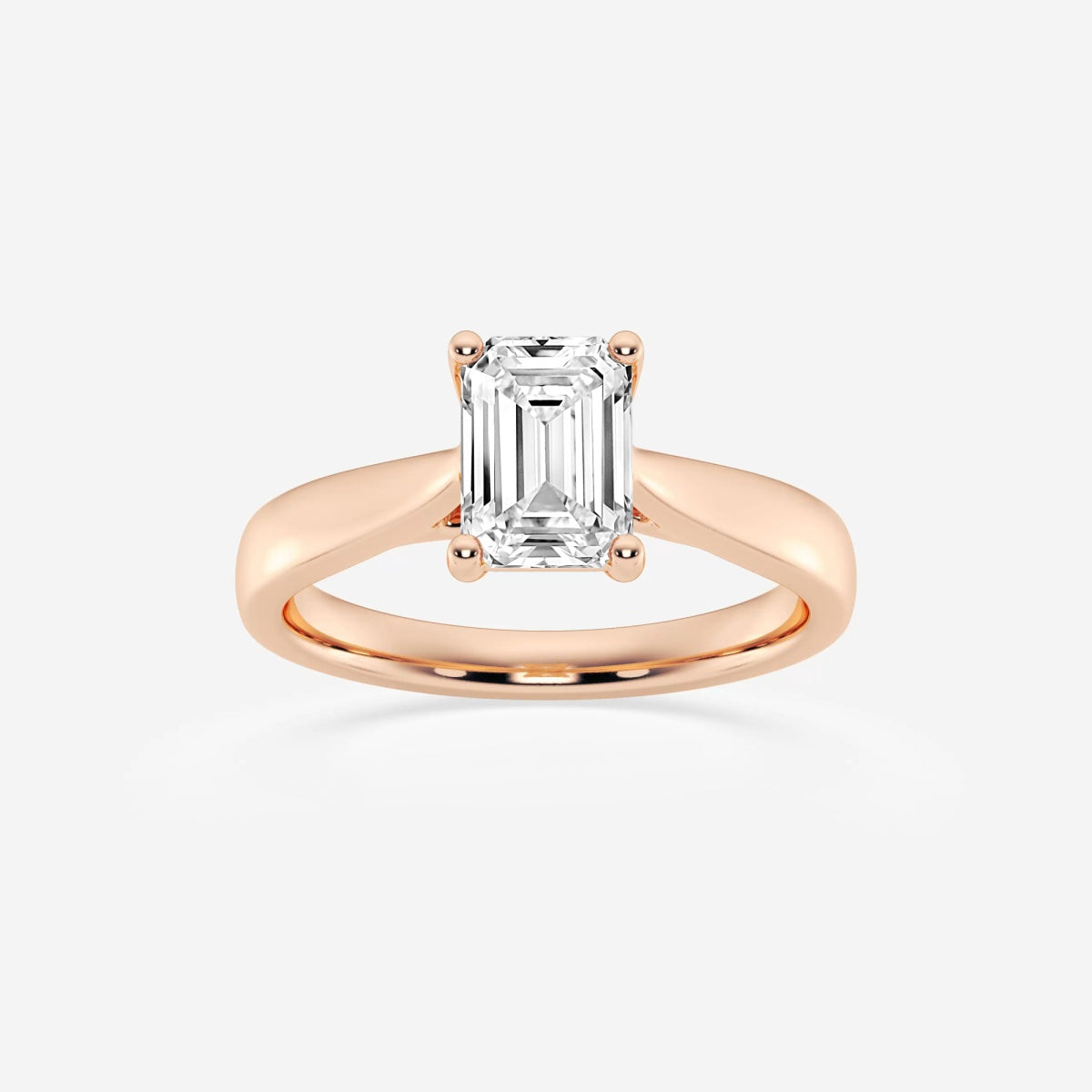 Harper - Trellis Solitaire Engagement Ring