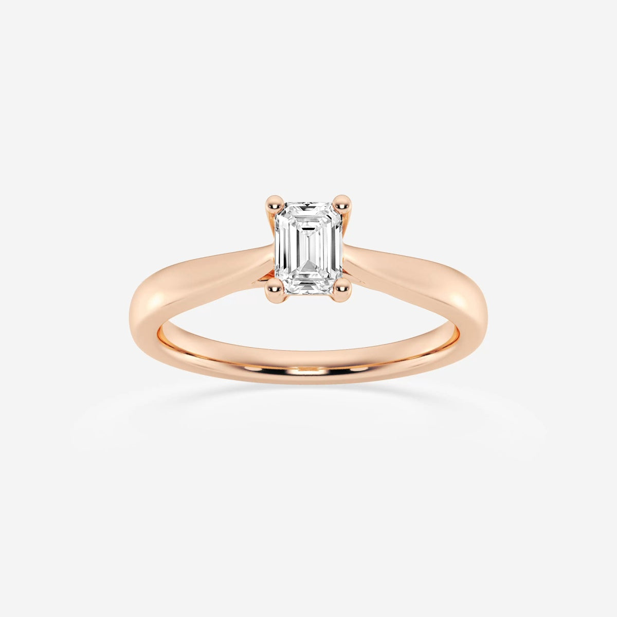 Harper - Trellis Solitaire Engagement Ring