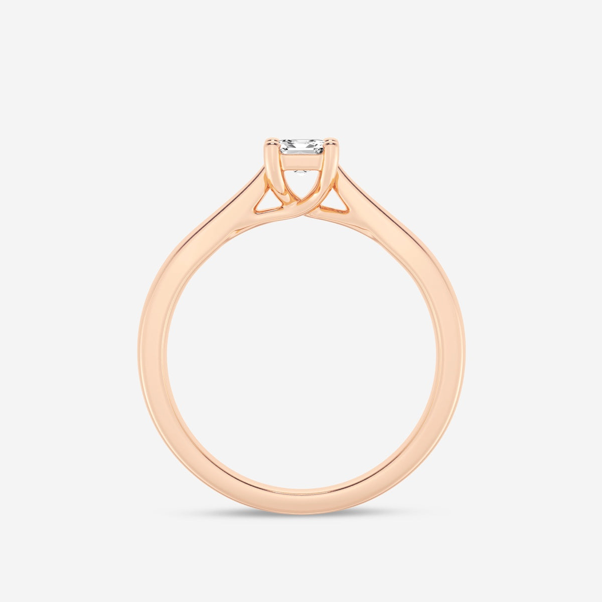 Harper - Trellis Solitaire Engagement Ring