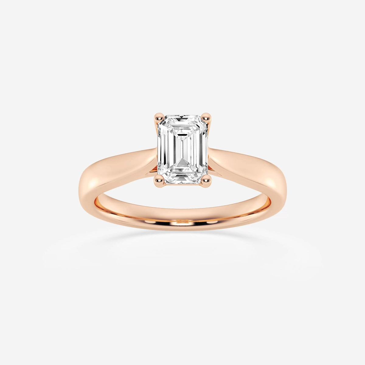 Harper - Trellis Solitaire Engagement Ring