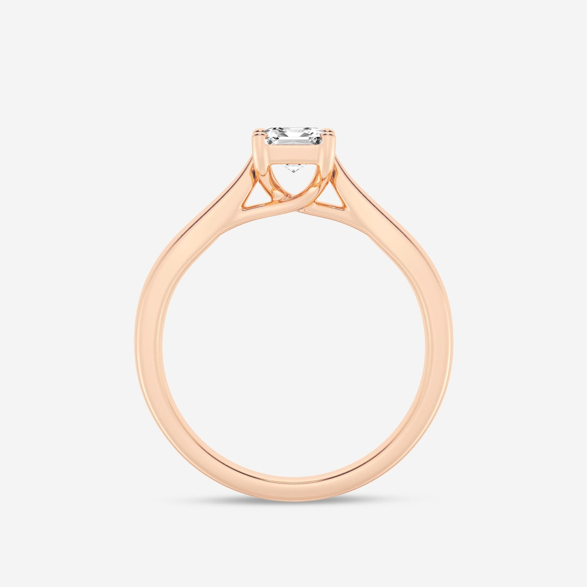 Harper - Trellis Solitaire Engagement Ring