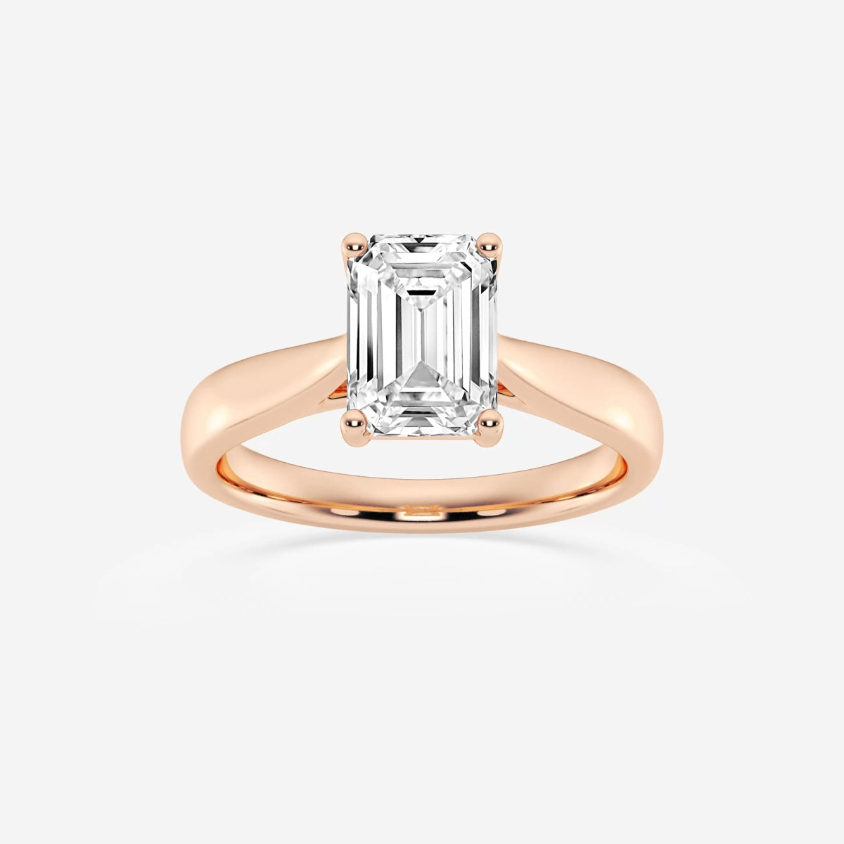 Harper - Trellis Solitaire Engagement Ring