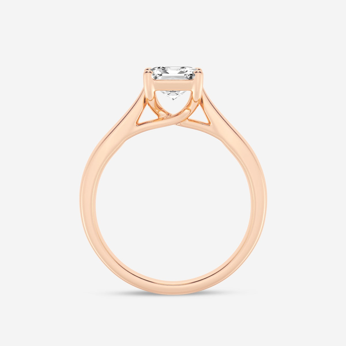 Harper - Trellis Solitaire Engagement Ring