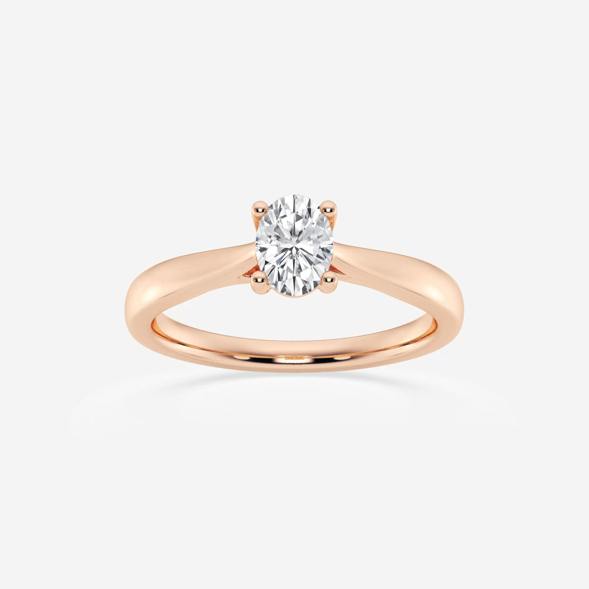 Harper - Trellis Solitaire Engagement Ring