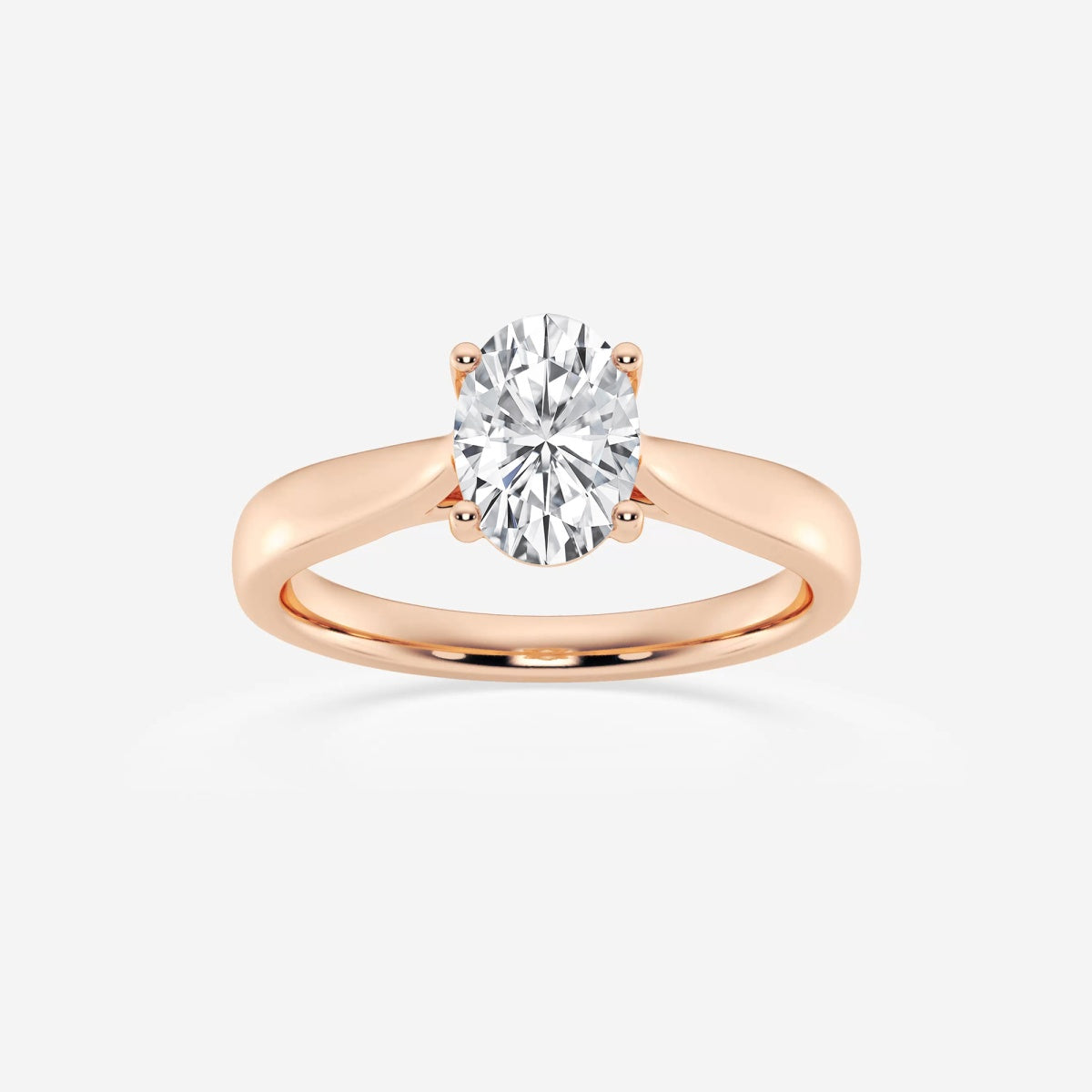 Harper - Trellis Solitaire Engagement Ring