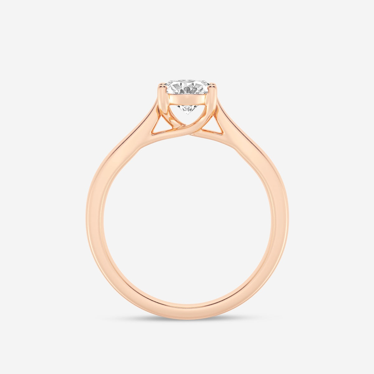 Harper - Trellis Solitaire Engagement Ring