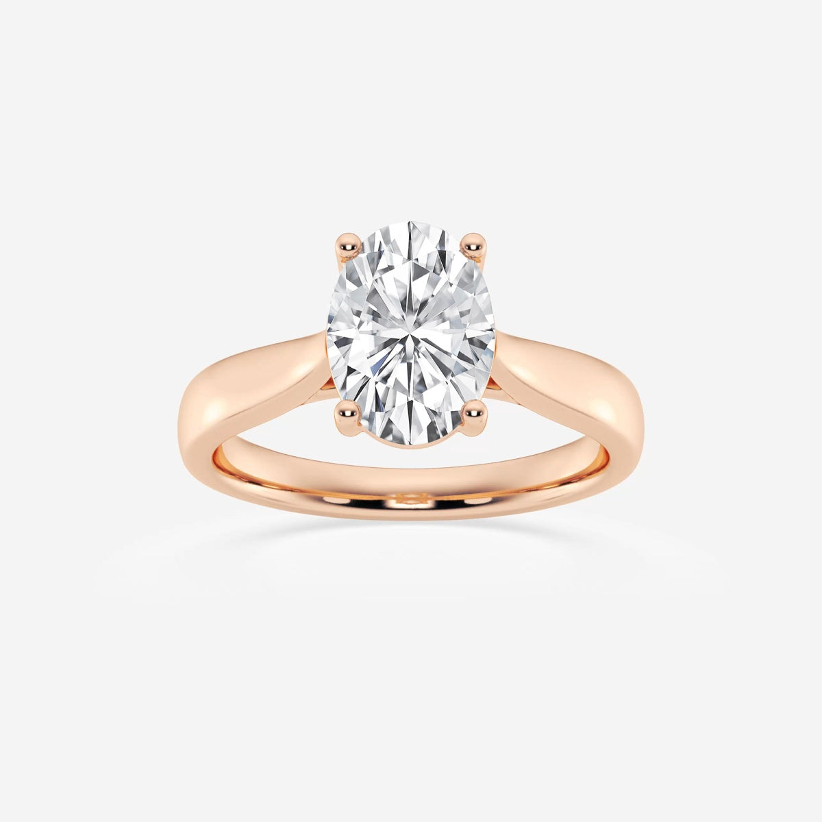 Harper - Trellis Solitaire Engagement Ring