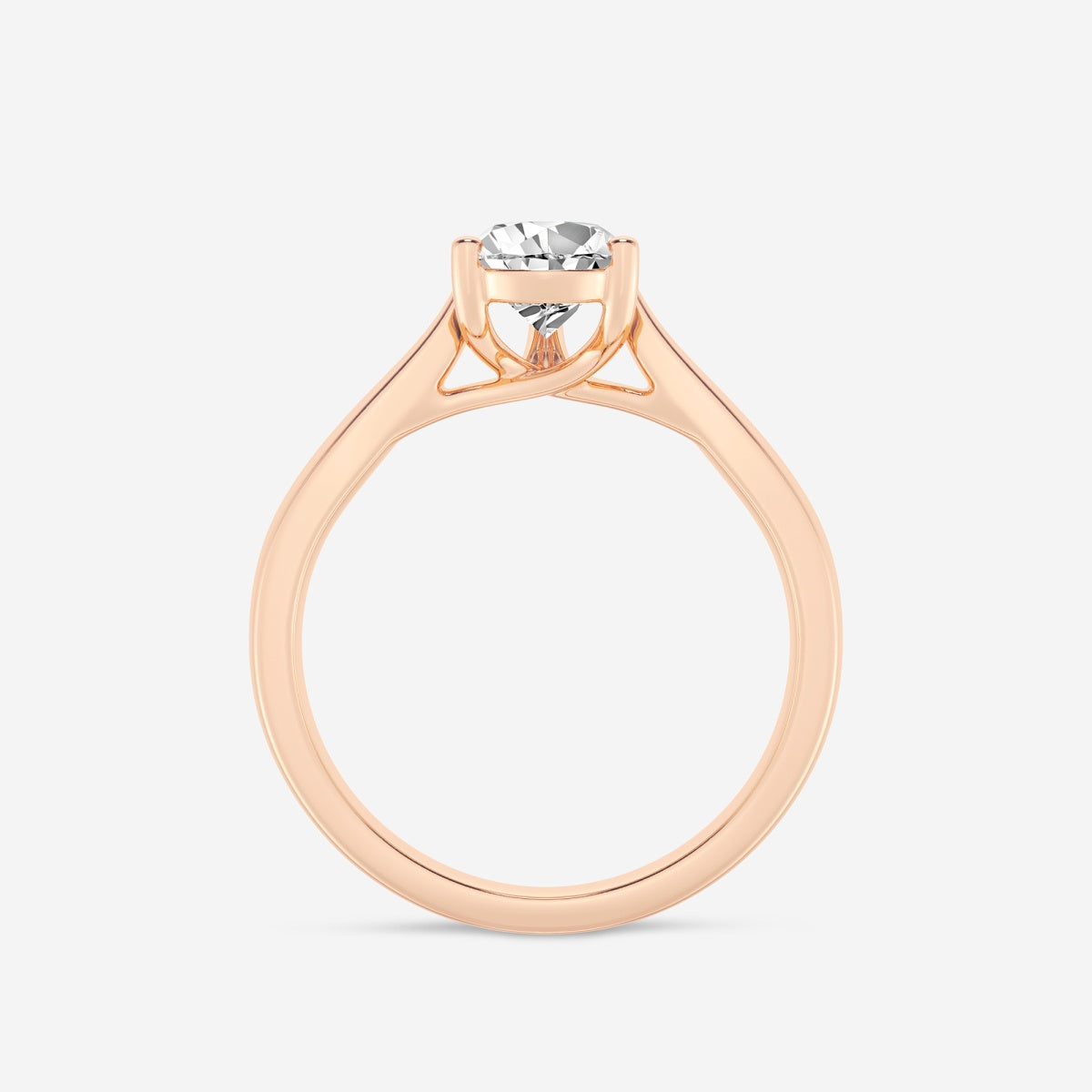 Harper - Trellis Solitaire Engagement Ring