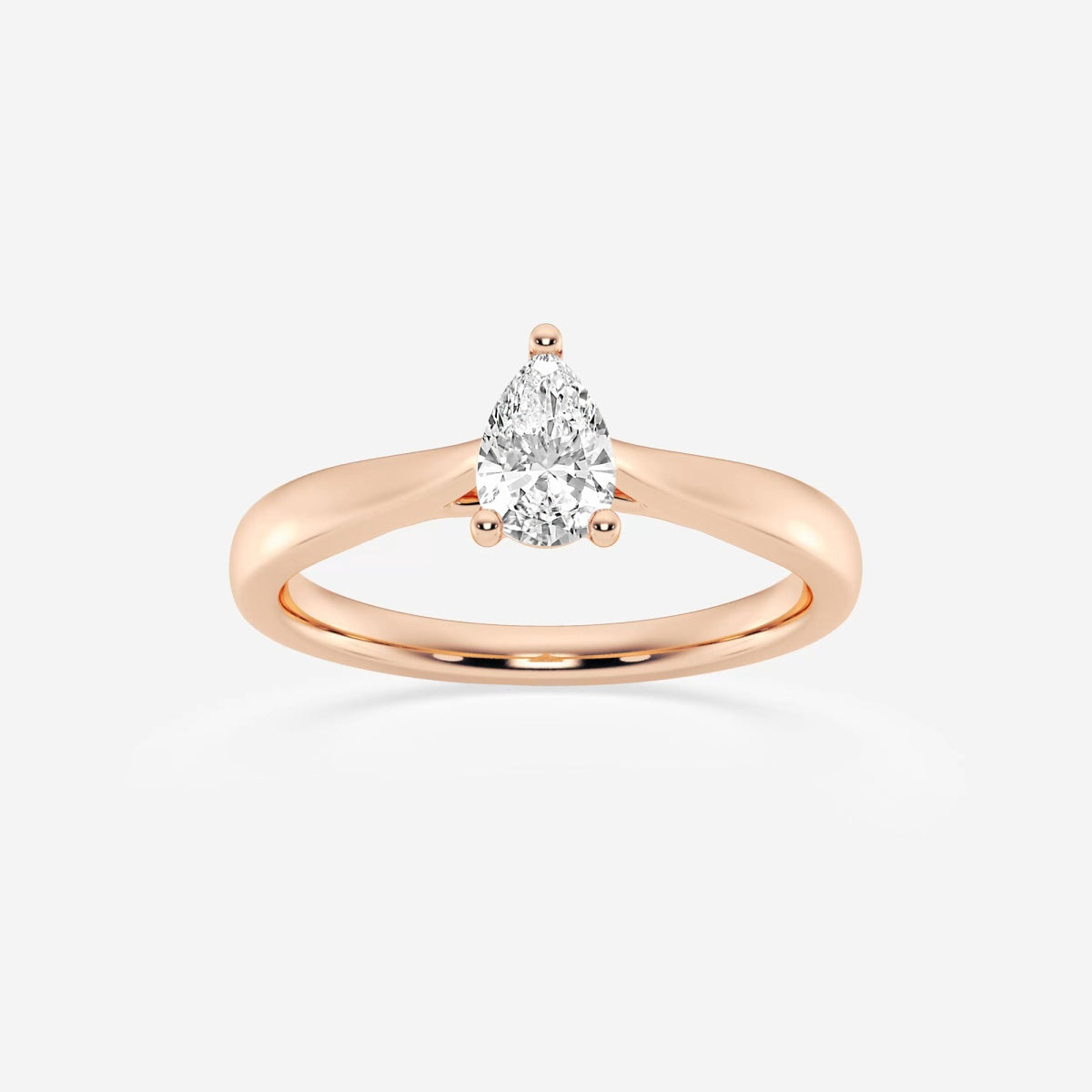 Harper - Trellis Solitaire Engagement Ring