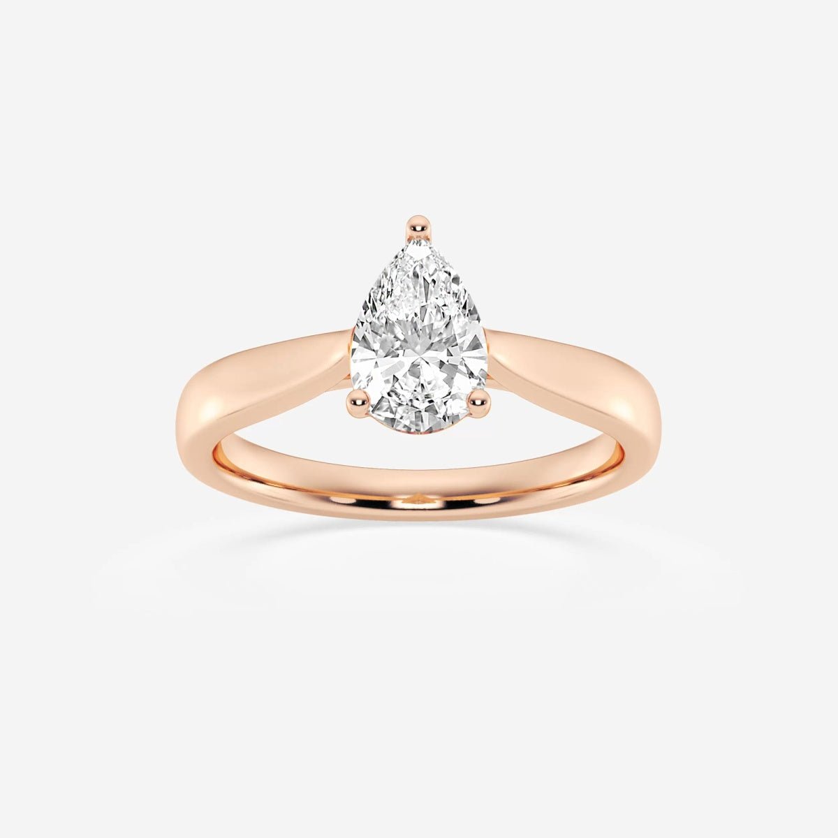 Harper - Trellis Solitaire Engagement Ring