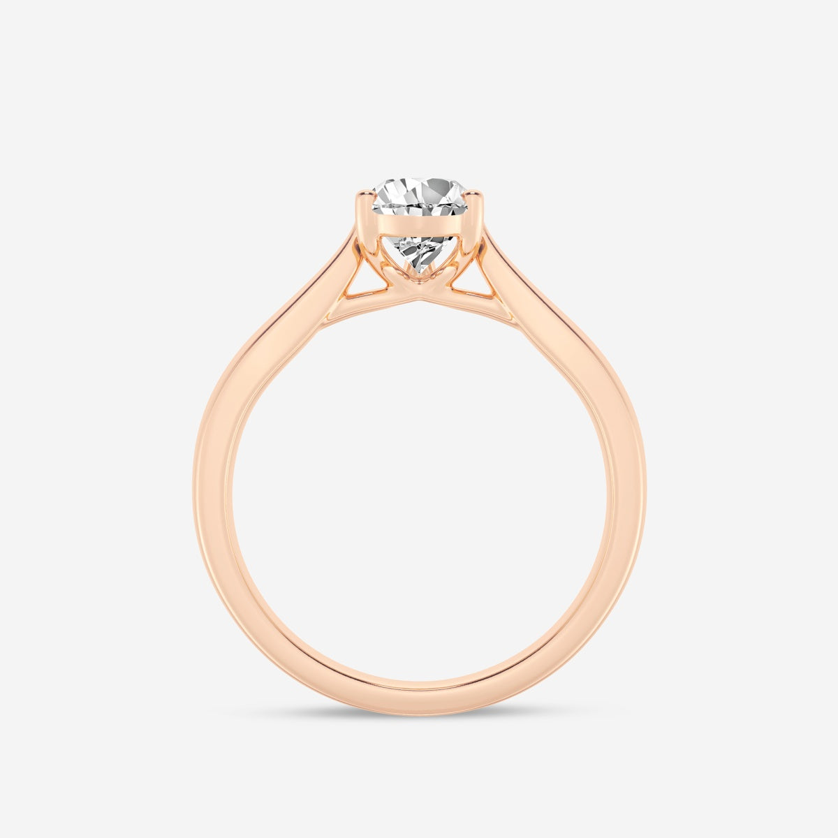 Harper - Trellis Solitaire Engagement Ring