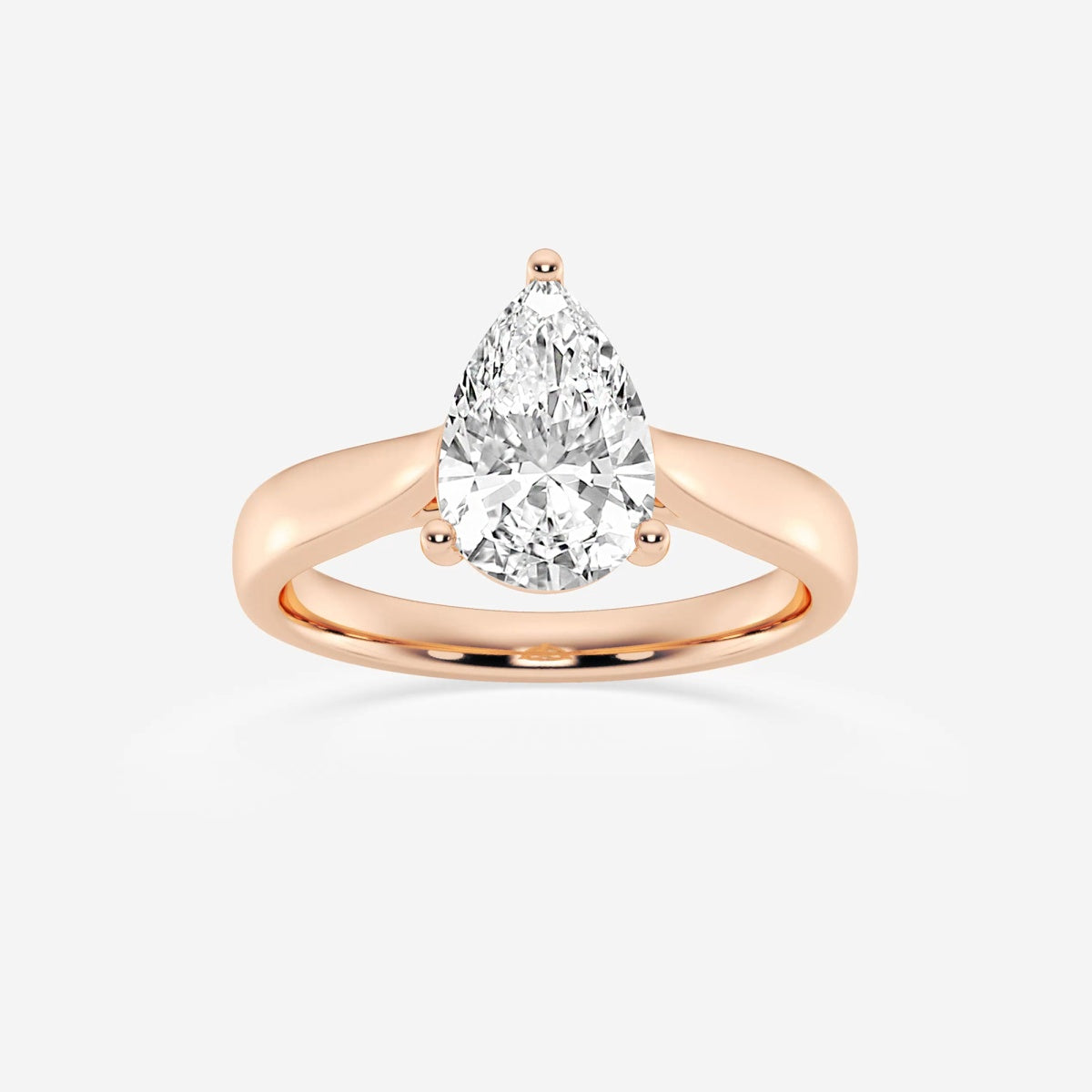 Harper - Trellis Solitaire Engagement Ring