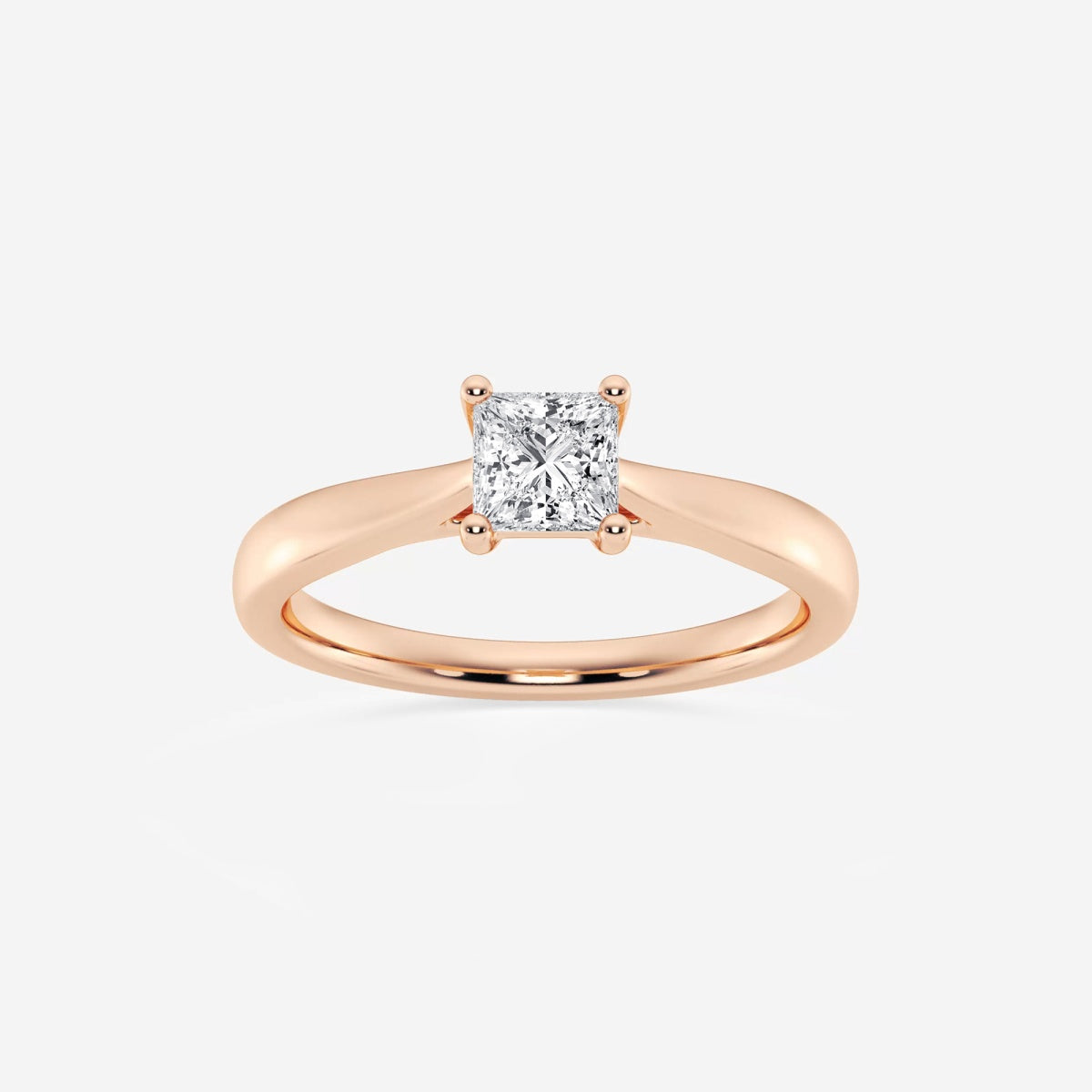 Harper - Trellis Solitaire Engagement Ring