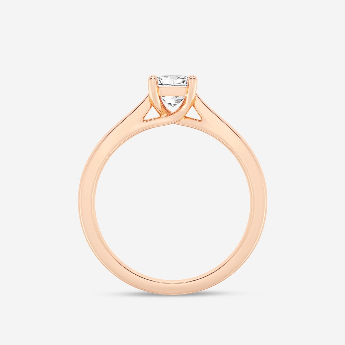 Harper - Trellis Solitaire Engagement Ring