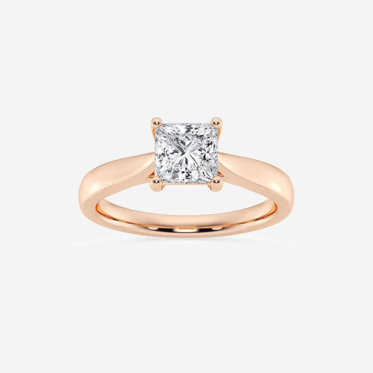 Harper - Trellis Solitaire Engagement Ring