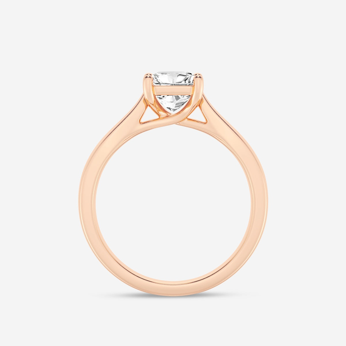 Harper - Trellis Solitaire Engagement Ring