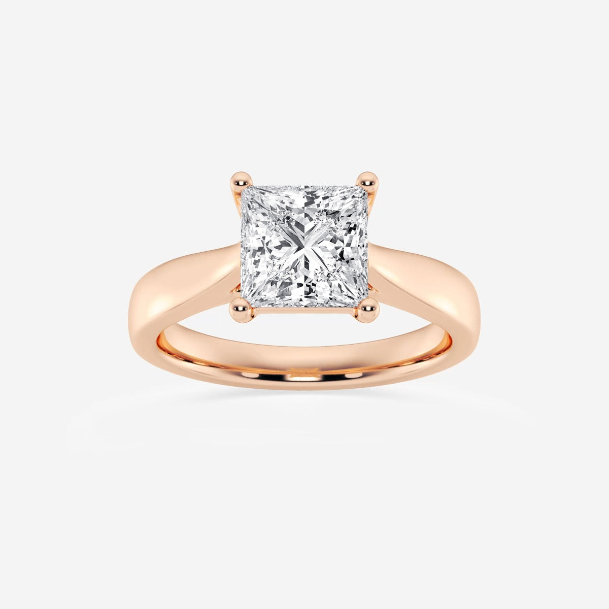 Harper - Trellis Solitaire Engagement Ring