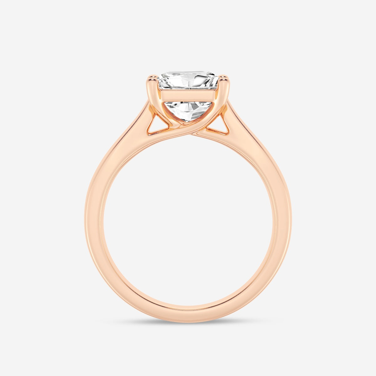 Harper - Trellis Solitaire Engagement Ring