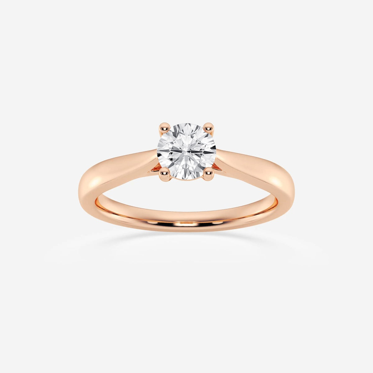 Harper - Trellis Solitaire Engagement Ring