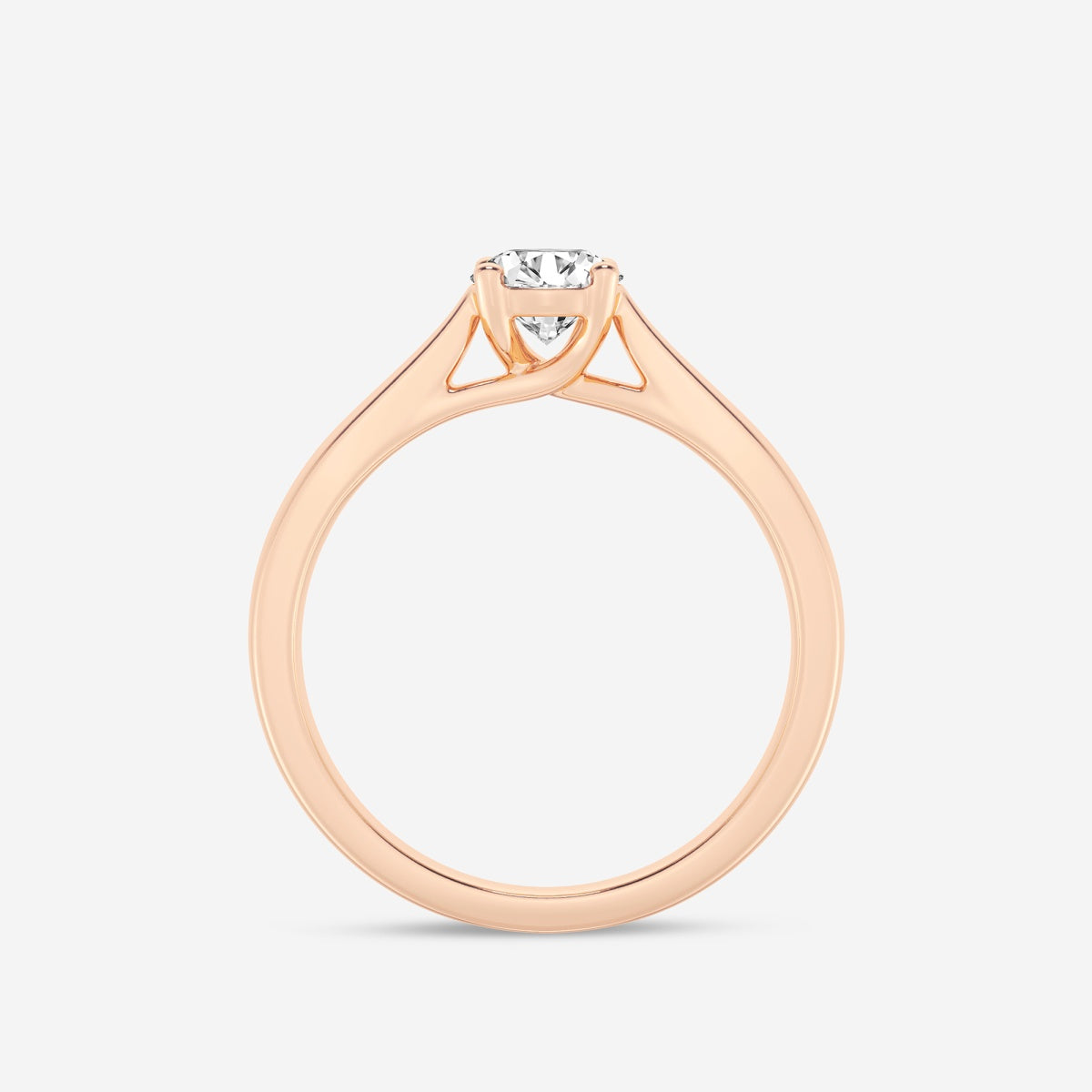 Harper - Trellis Solitaire Engagement Ring