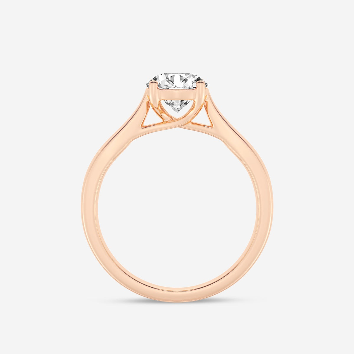 Harper - Trellis Solitaire Engagement Ring