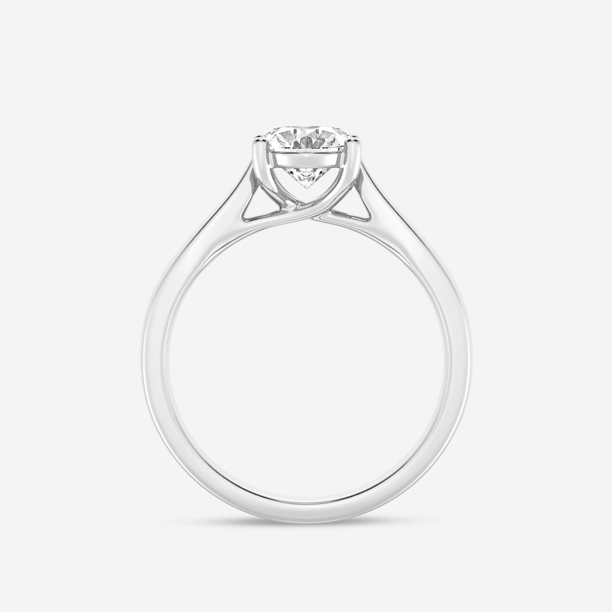 Harper - Trellis Solitaire Engagement Ring