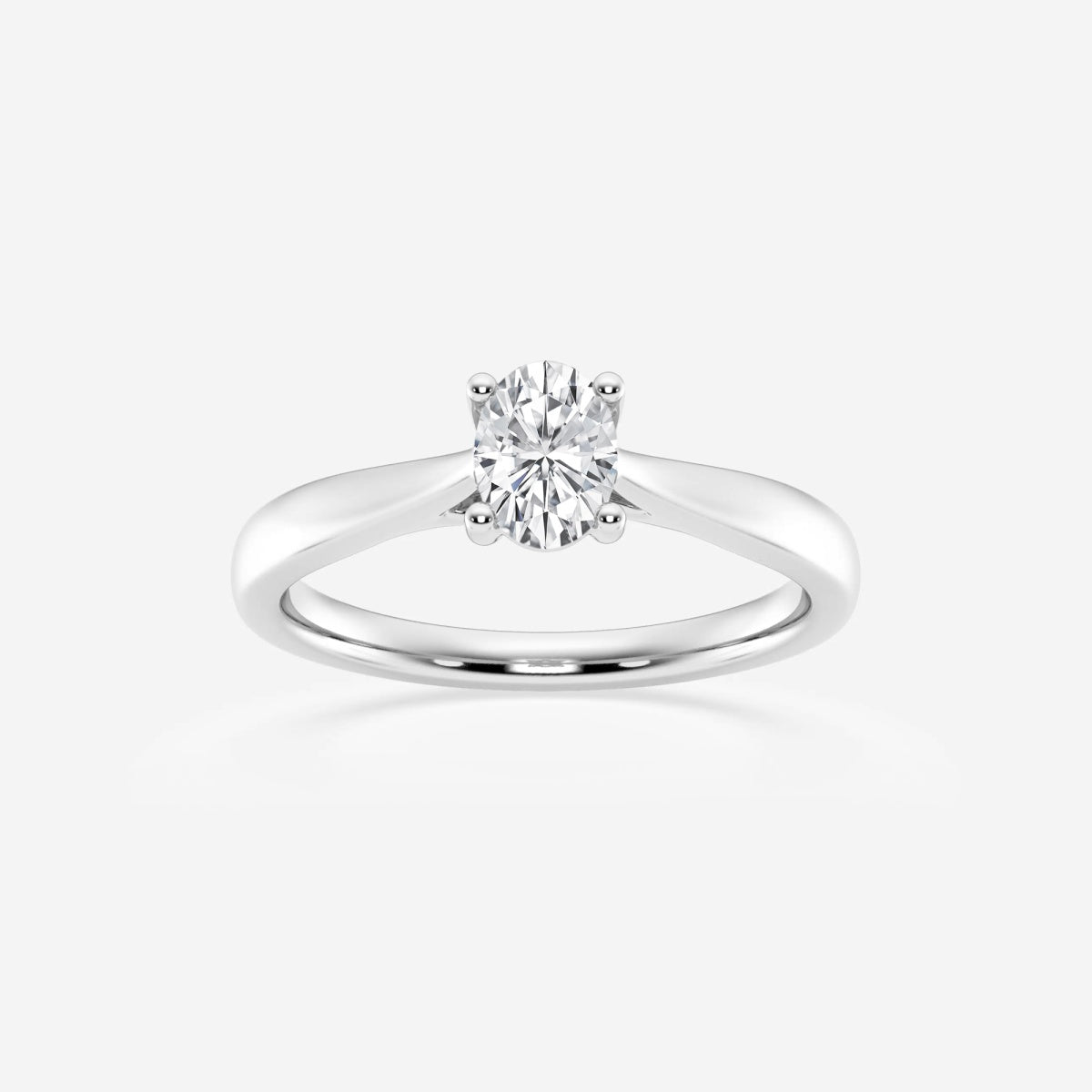 Harper - Trellis Solitaire Engagement Ring