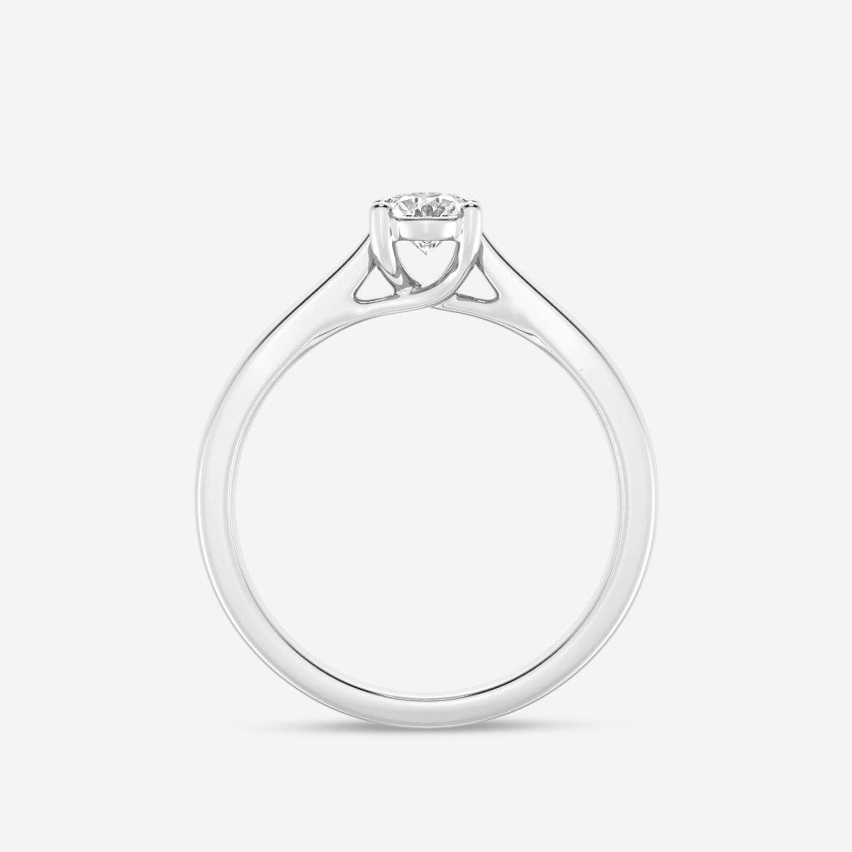 Harper - Trellis Solitaire Engagement Ring