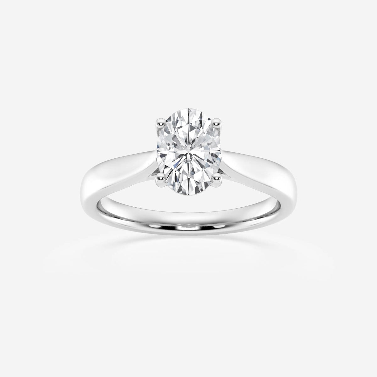 Harper - Trellis Solitaire Engagement Ring