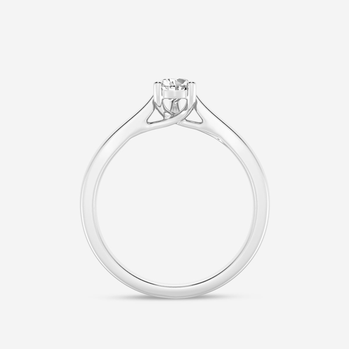 Harper - Trellis Solitaire Engagement Ring