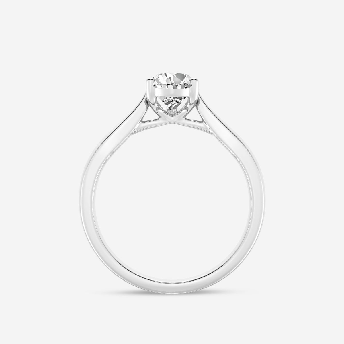 Harper - Trellis Solitaire Engagement Ring