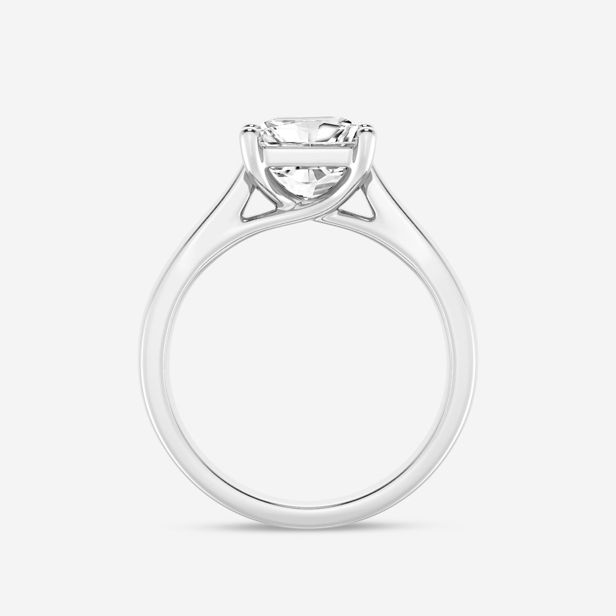 Harper - Trellis Solitaire Engagement Ring